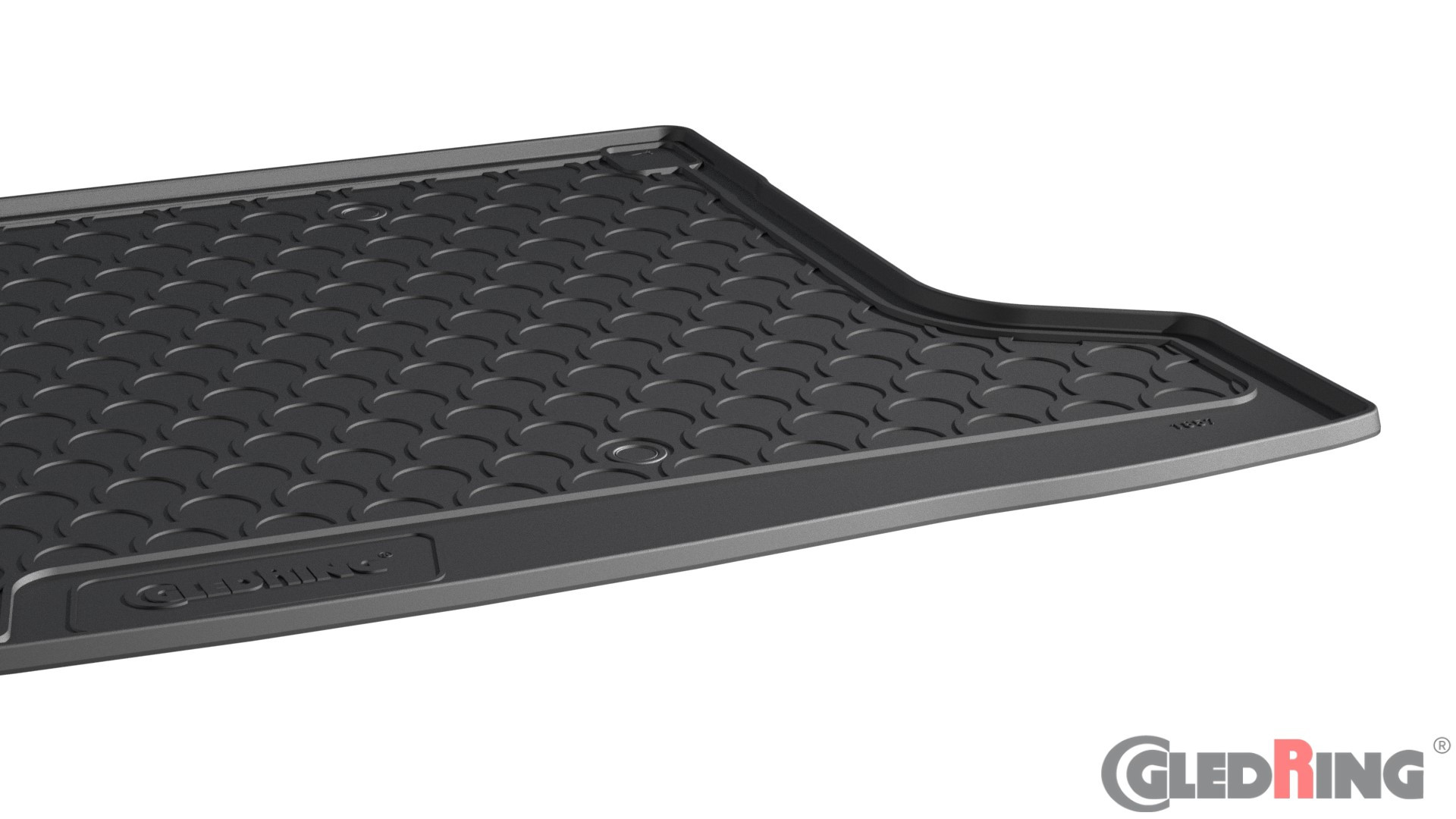 Original Gledring Premium Gummi Kofferraummatte - HONDA HR-V AWD (mit Reserverad) 2021->